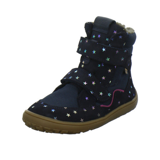 Froddo Winterschuhe Mädchen Barefoot Blau-kombi