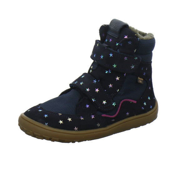 Froddo Winterschuhe Mädchen Barefoot Blau-kombi