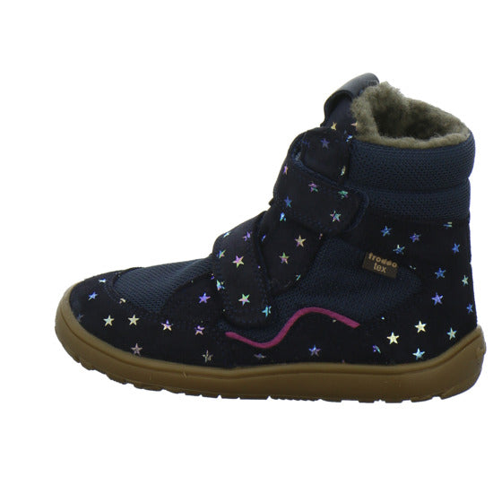 Froddo Winterschuhe Mädchen Barefoot Blau-kombi