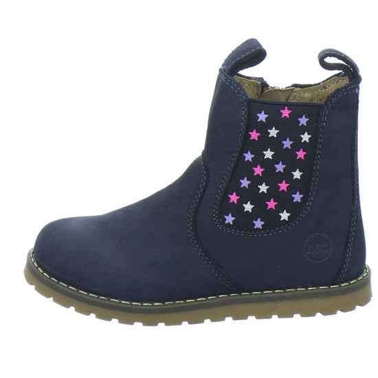 Lotta&Emil Winterschuhe Mädchen Blau-kombi