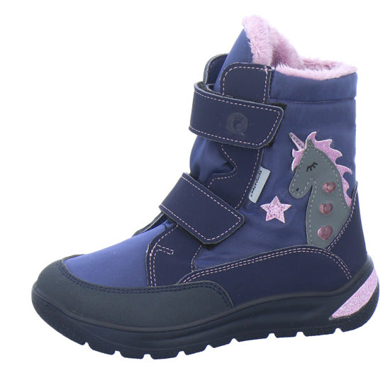 Ricosta Winterschuhe Mädchen Annika Blau-kombi