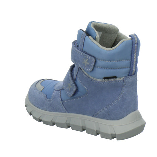 Richter Winterschuhe warm gefüttert Hellblau - 360° Ansicht