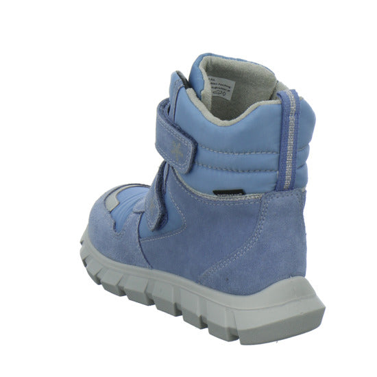 Richter Winterschuhe warm gefüttert Hellblau - 360° Ansicht