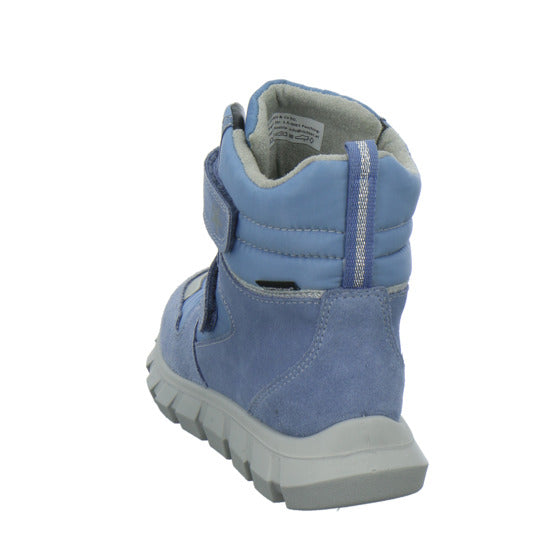 Richter Winterschuhe warm gefüttert Hellblau - 360° Ansicht