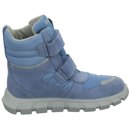 Richter Winterschuhe warm gefüttert Hellblau - 360° Ansicht