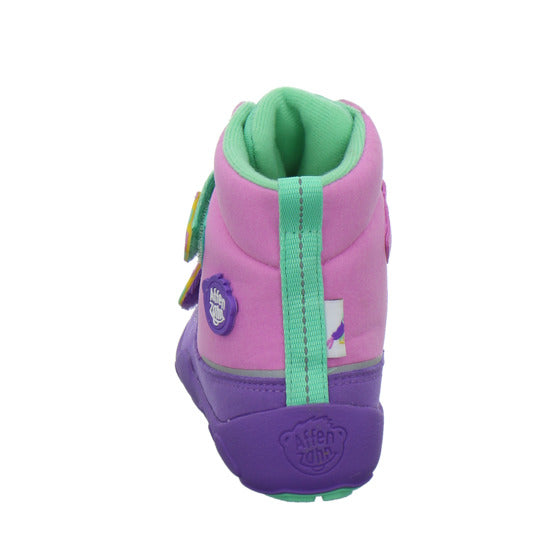 Affenzahn Vegan Comfy Winterschuhe warm gefüttert Violett - 360° Ansicht