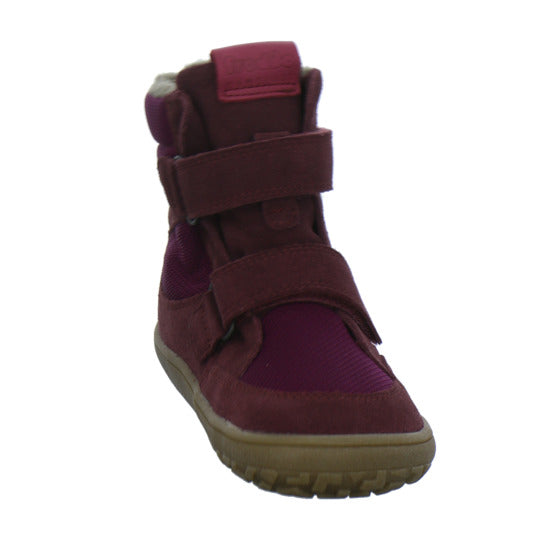 Froddo Barefoot Winterschuhe warm gefüttert Bordeaux - 360° Ansicht