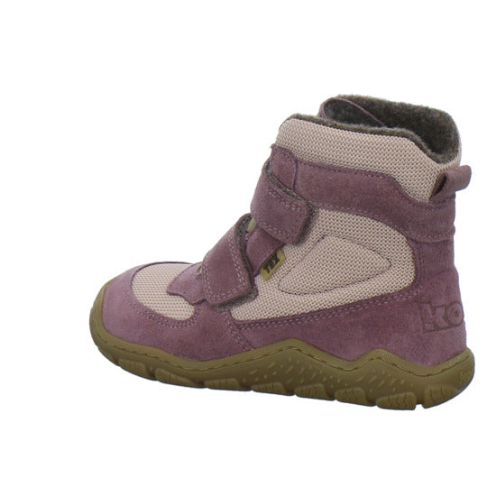 Koel Winterschuhe Mädchen Barefoot Shoes Velcro Rosa
