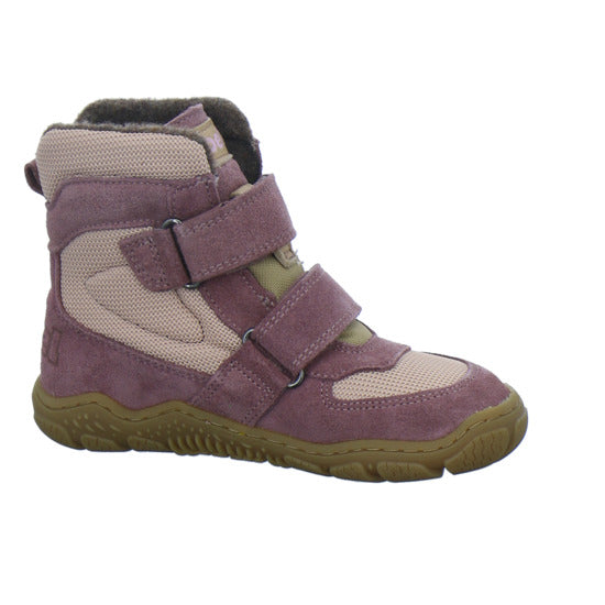 Koel Winterschuhe Mädchen Barefoot Shoes Velcro Rosa