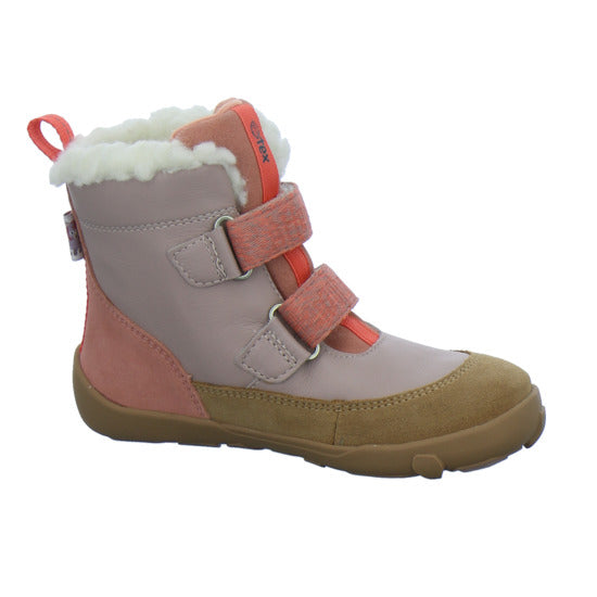 Affenzahn Winterschuhe Mädchen Leder Winty flamingo-lachs