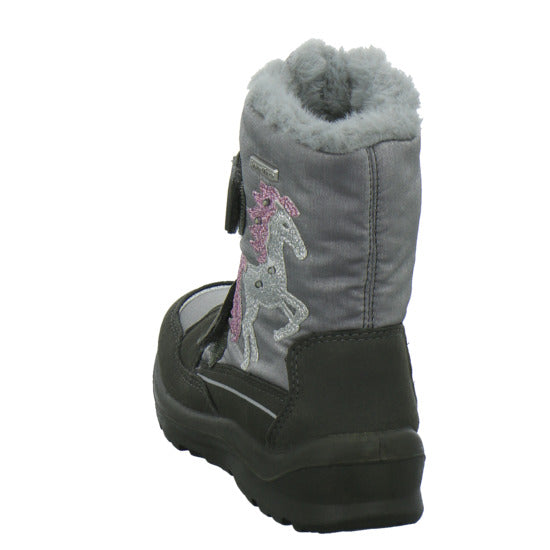 Lurchi Winterschuhe Mädchen Kanani Blinker Grau-kombi