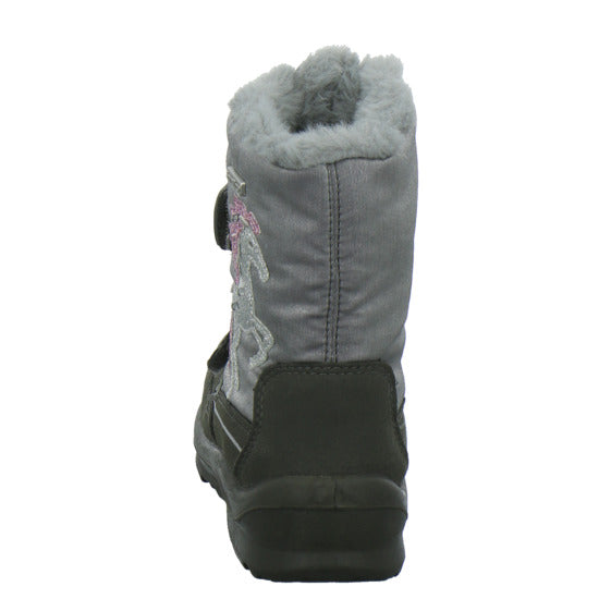 Lurchi Winterschuhe Mädchen Kanani Blinker Grau-kombi