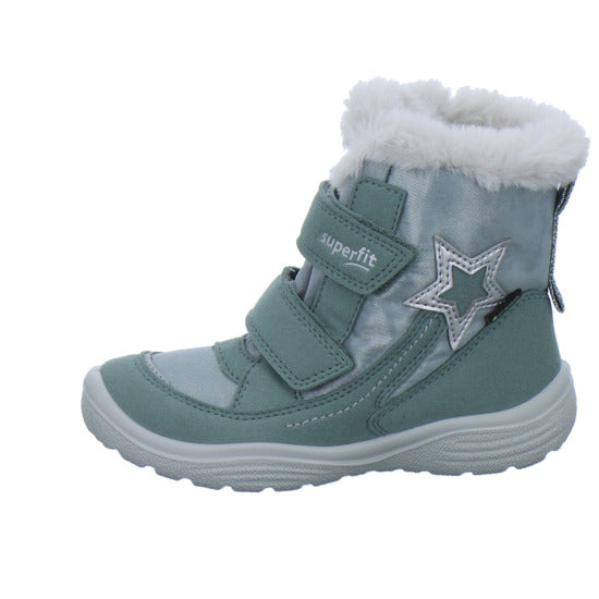 Superfit Winterschuhe Mädchen Crystal Hellgrün