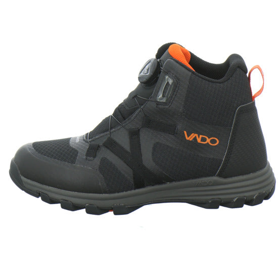 Vado Hiker Winterschuhe warm gefüttert Schwarz-kombi - 360° Ansicht