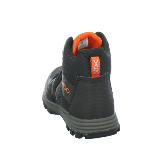 Vado Hiker Winterschuhe warm gefüttert Schwarz-kombi - 360° Ansicht