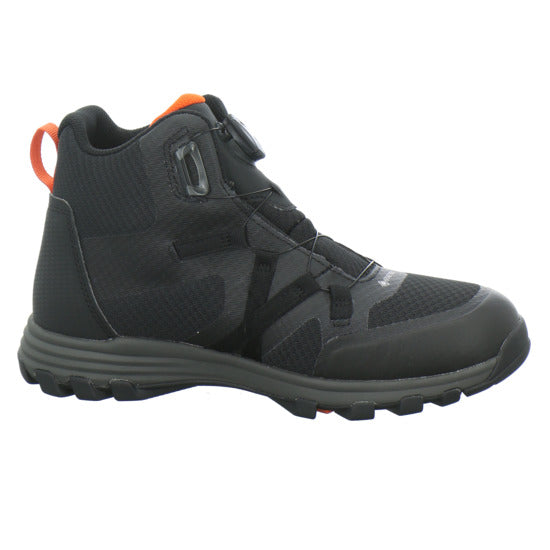 Vado Hiker Winterschuhe warm gefüttert Schwarz-kombi - 360° Ansicht