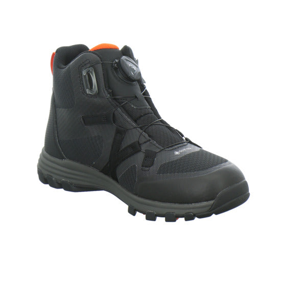 Vado Hiker Winterschuhe warm gefüttert Schwarz-kombi - 360° Ansicht
