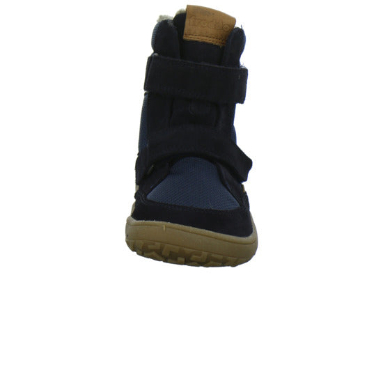Froddo Barefoot Winterschuhe warm gefüttert Dunkelblau - 360° Ansicht