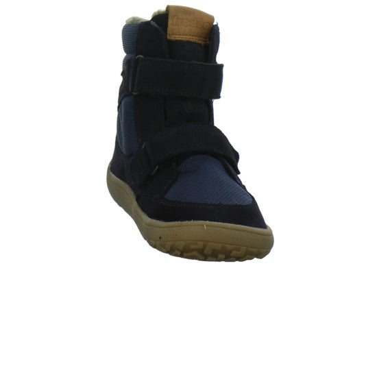 Froddo Barefoot Winterschuhe warm gefüttert Dunkelblau - 360° Ansicht