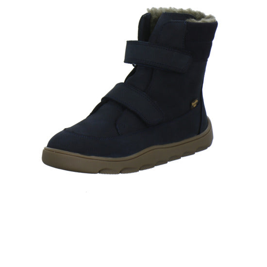 Froddo Barefoot Winterschuhe warm gefüttert Dunkelblau - 360° Ansicht