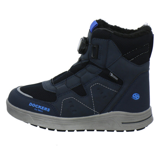 Dockers Winterschuhe warm gefüttert Dunkelblau - 360° Ansicht