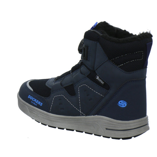Dockers Winterschuhe warm gefüttert Dunkelblau - 360° Ansicht