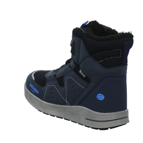 Dockers Winterschuhe warm gefüttert Dunkelblau - 360° Ansicht