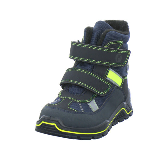Ricosta Gabris Winterschuhe warm gefüttert Blau-kombi - 360° Ansicht