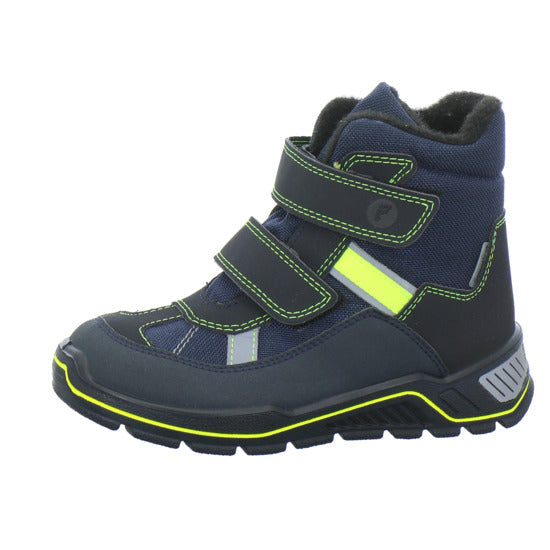 Ricosta Gabris Winterschuhe warm gefüttert Blau-kombi - 360° Ansicht