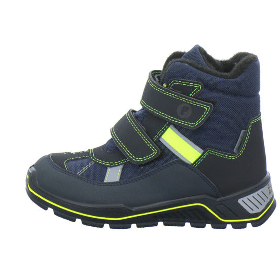 Ricosta Gabris Winterschuhe warm gefüttert Blau-kombi - 360° Ansicht