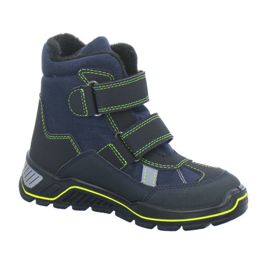 Ricosta Gabris Winterschuhe warm gefüttert Blau-kombi - 360° Ansicht