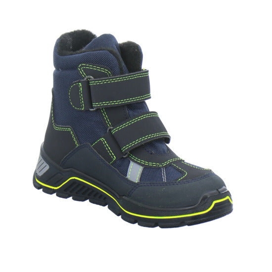 Ricosta Gabris Winterschuhe warm gefüttert Blau-kombi - 360° Ansicht