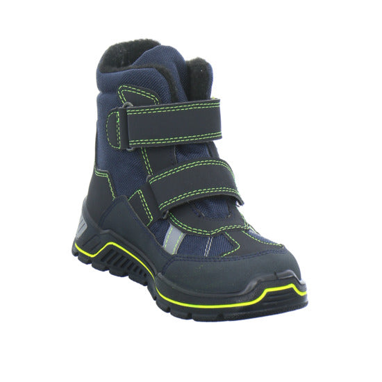 Ricosta Gabris Winterschuhe warm gefüttert Blau-kombi - 360° Ansicht