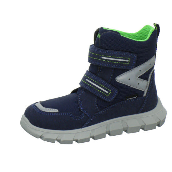 Richter Blinker Winterschuhe warm gefüttert Blau-kombi - 360° Ansicht