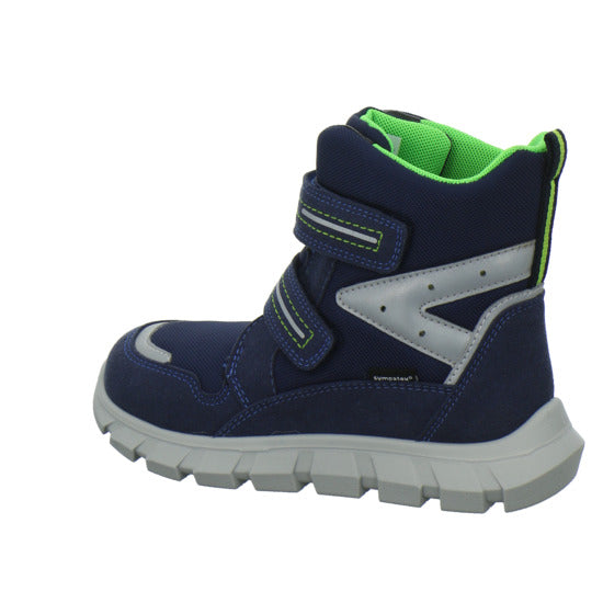 Richter Blinker Winterschuhe warm gefüttert Blau-kombi - 360° Ansicht