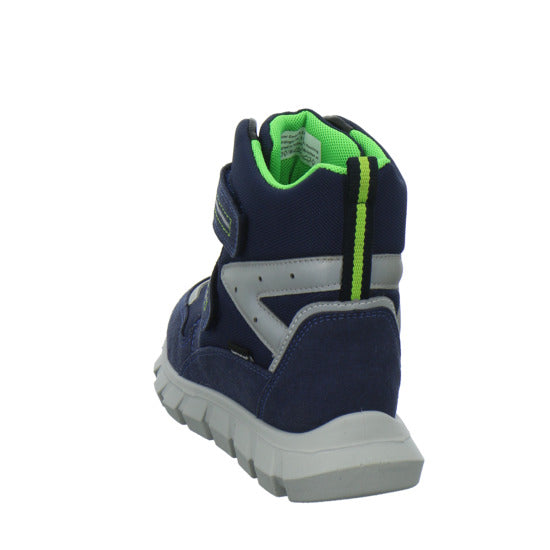 Richter Blinker Winterschuhe warm gefüttert Blau-kombi - 360° Ansicht