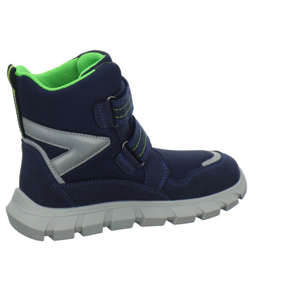 Richter Blinker Winterschuhe warm gefüttert Blau-kombi - 360° Ansicht