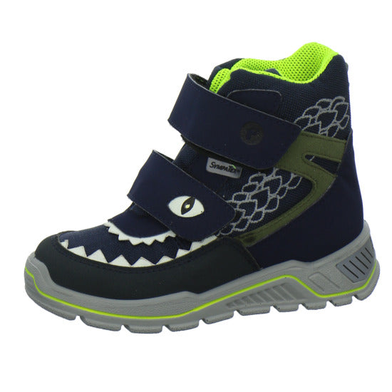 Ricosta Luga Blinker Winterschuhe warm gefüttert Blau-kombi - 360° Ansicht