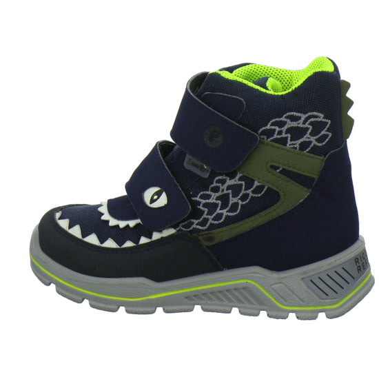 Ricosta Luga Blinker Winterschuhe warm gefüttert Blau-kombi - 360° Ansicht