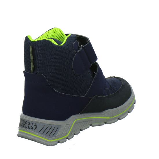 Ricosta Luga Blinker Winterschuhe warm gefüttert Blau-kombi - 360° Ansicht