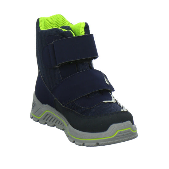 Ricosta Luga Blinker Winterschuhe warm gefüttert Blau-kombi - 360° Ansicht