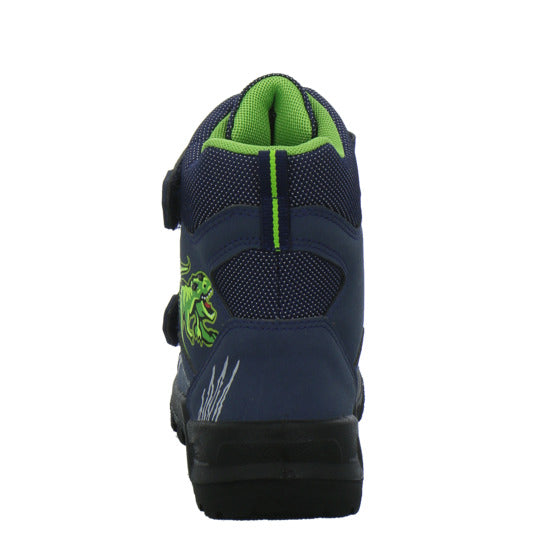 Lurchi Koray Blinker Winterschuhe warm gefüttert Blau-kombi - 360° Ansicht