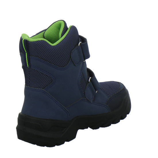 Lurchi Koray Blinker Winterschuhe warm gefüttert Blau-kombi - 360° Ansicht