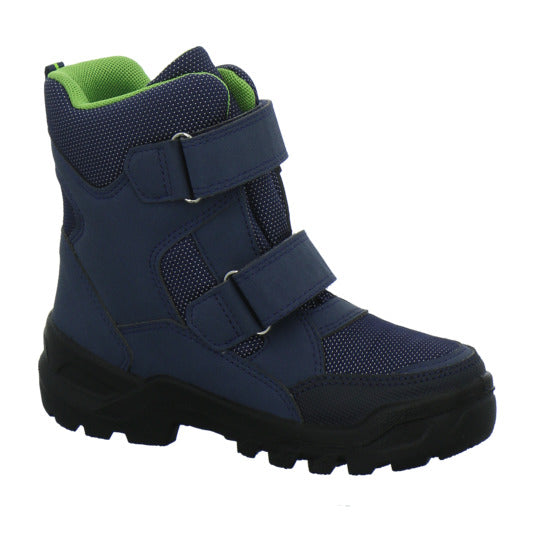 Lurchi Koray Blinker Winterschuhe warm gefüttert Blau-kombi - 360° Ansicht