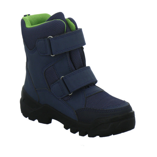 Lurchi Koray Blinker Winterschuhe warm gefüttert Blau-kombi - 360° Ansicht