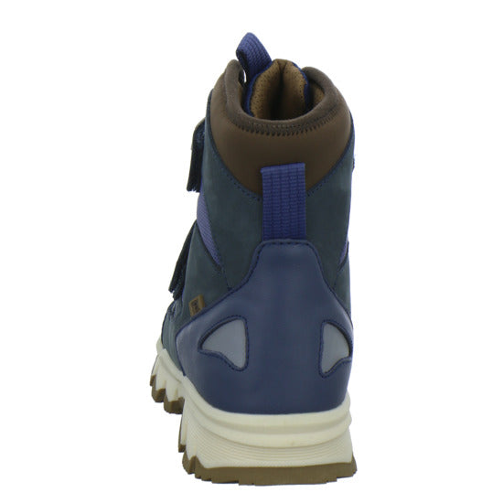Bisgaard Edon Tex Winterschuhe warm gefüttert Blau-kombi - 360° Ansicht
