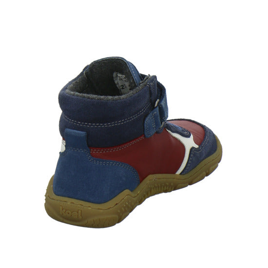 Koel Winterschuhe Jungen Bot Desp Velcro Blau-kombi