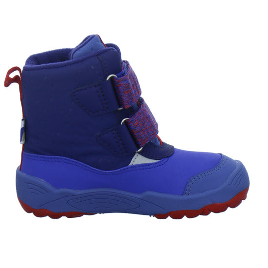 Affenzahn Winterschuhe Jungen Vegan blizzy Blau-kombi