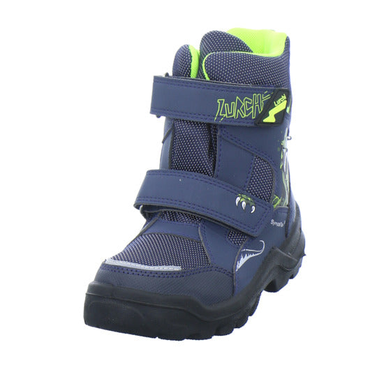 Lurchi Winterschuhe Jungen Kolin Blinker Blau-kombi
