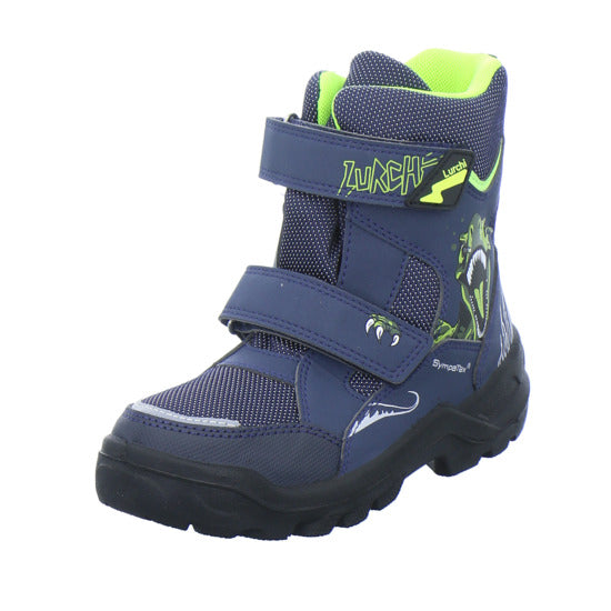 Lurchi Winterschuhe Jungen Kolin Blinker Blau-kombi